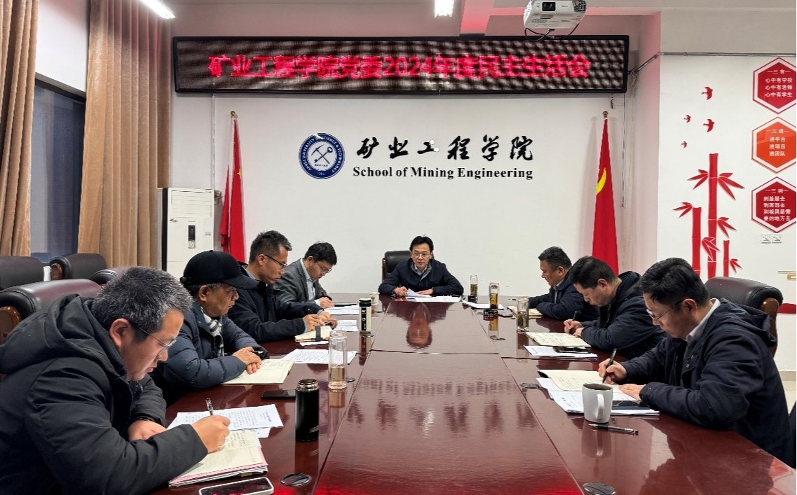 校领导指导公司党委2024年度民主生活会
